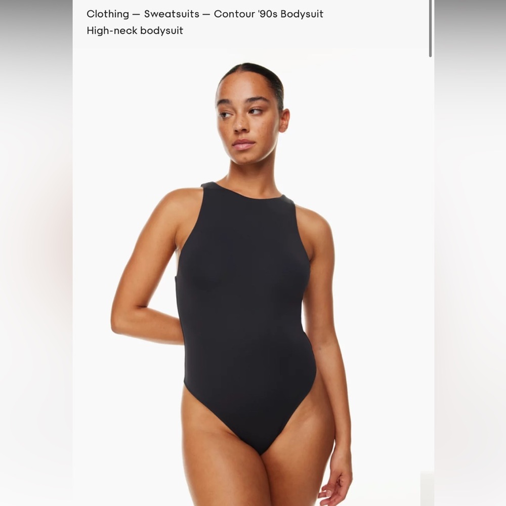 Aritzia NWT Bodysuit Babaton Contour Black